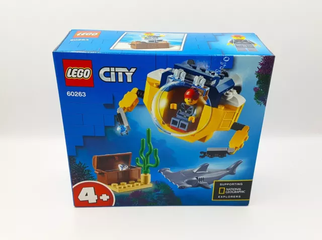 LEGO 60263 - City Oceans Ocean Mini-Submarine - Brand New & Sealed