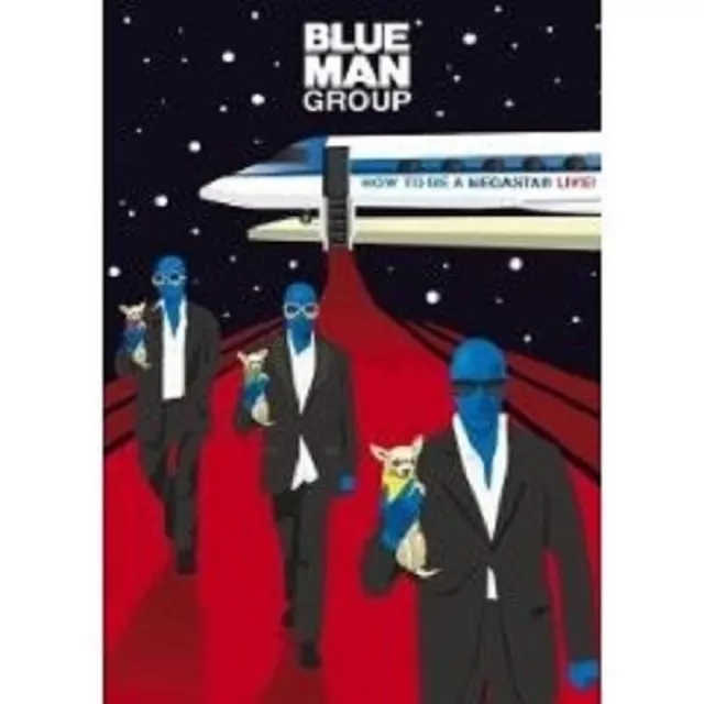 Blue Man Group "How To Be A Megastar Live" Dvd+Cd New