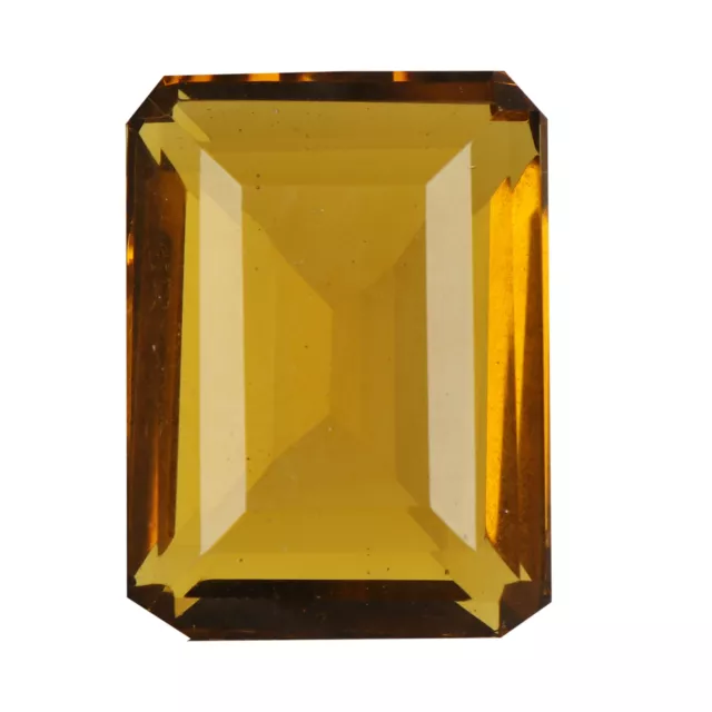 Émeraude Coupe 105 Carat Marron Hydrothermal Pierre Précieuse Topaze pour