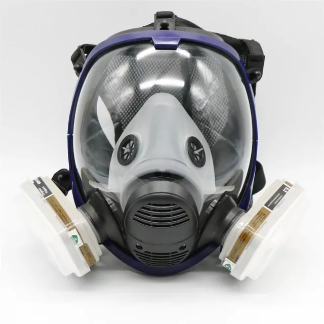 ZW For 6800 6001 501 5N11 7pcs Suit Respirator Painting Spraying Face Gas Mask