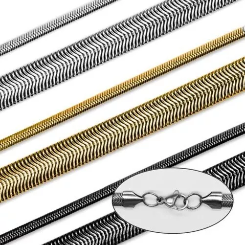 1 Pezzo Catena Groumette Collana Bracciale Set Maglia Grumetta Acciaio Inox Oro