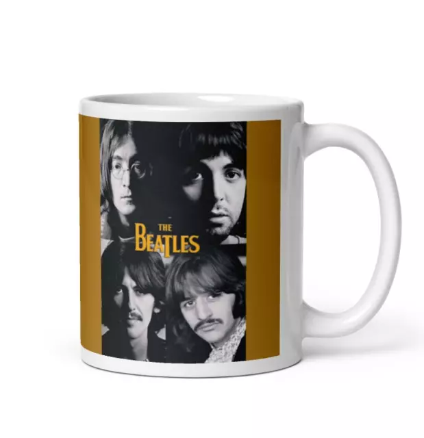 The Beatles Coffee Mug, The Beatles Cup, John Lennon Mug, Paul McCartney Mug 2