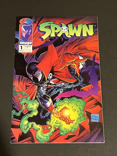 SPAWN #1 Image Comic - Todd McFarlane - MAY 1992  FIRST ISSUE