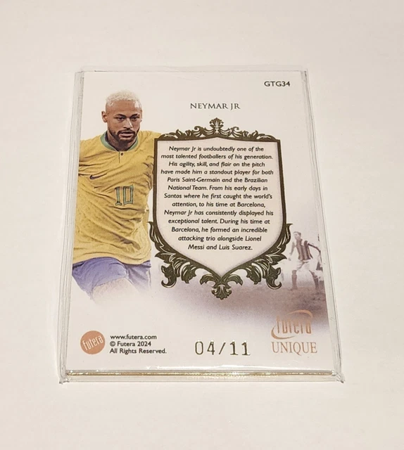 Carte à Collectionner Michael Owen Futera Unique 2024 - #PGA04 07/08 - Autographe Authentique