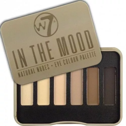 W7 In the Mood natürliche nackte Augenfarbpalette 7g