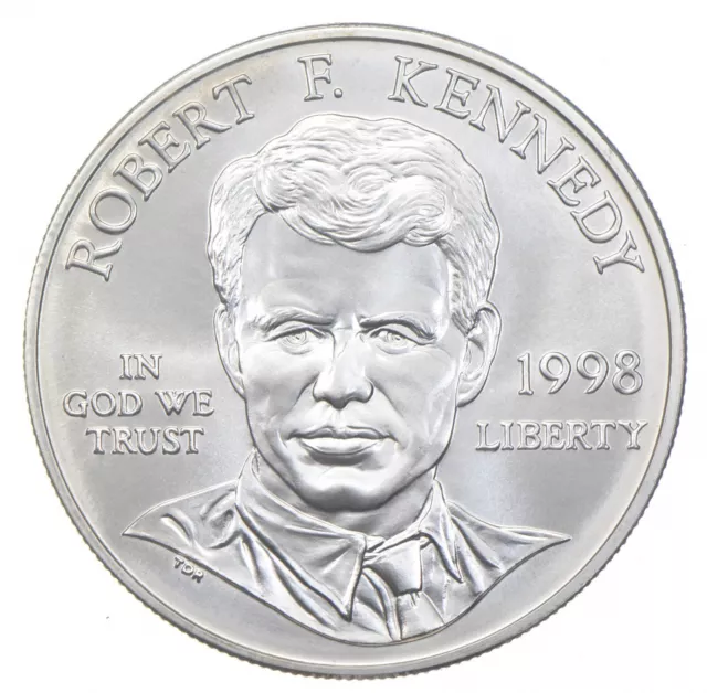 1998-S Unc Robert F Kennedy Commemorative Silver Dollar $1 *0051