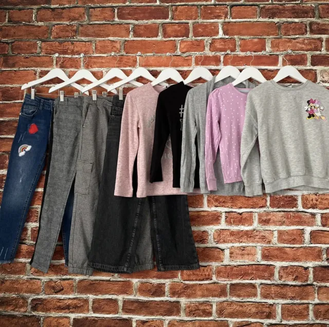 Girls Clothes Bundle 7-8 Years Zara RI TU Etc Jeans Tops Jumper Etc