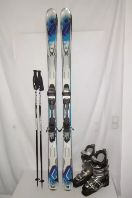 K2 Ski " Amp " Top Allmountain Carver 174 Cm + Skischuhe Gr: 43 Im Set