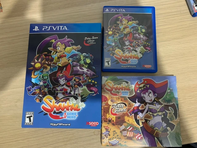 SHANTAE HALF GENIE hero risky beats édition sony PS vita complet