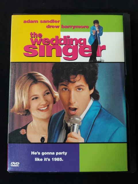 The Wedding Singer DVD Drew Barrymore Adam Sandler