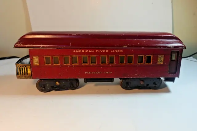 American Flyer Standard Gauge Pleasant View Observation Car