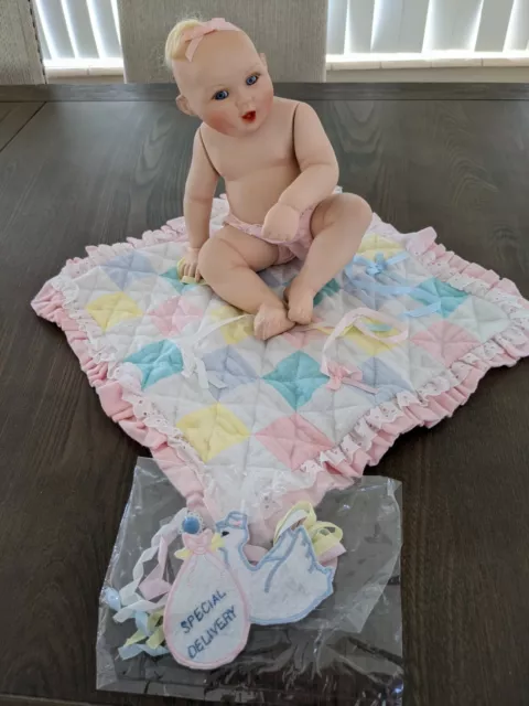 ashton drake porcelain baby girl doll Titus tomescu