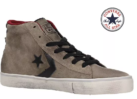 Scarpe Converse Pro Leather Vulc Mid Uomo Donna Unisex Originali Cod.155159C