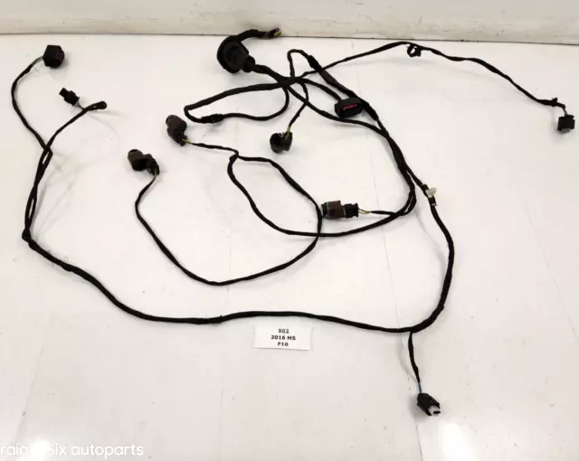 ✅ OEM BMW F10 F06 F01 F02 Rear Parking Distance Sonic Sensors PDC Harness White