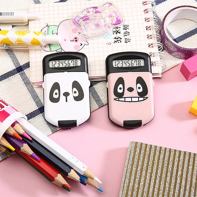 Portable Calculator Pocket Size Creative Keychain Calculator Office Supplies J2