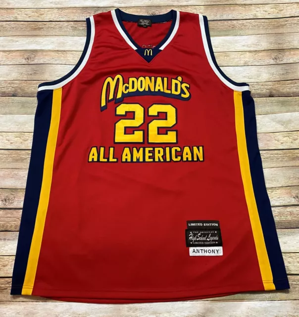Basketball Jerseys Carmelo Anthony #22 Mcdonald's All American Jersey White