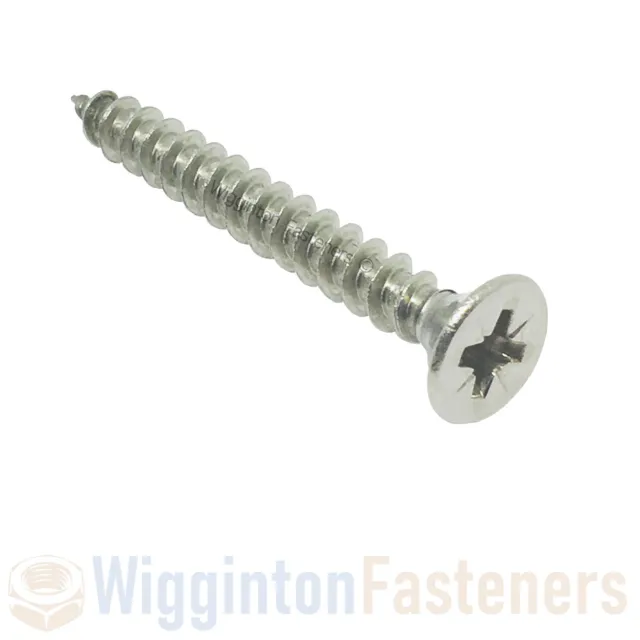 Chipboard Screws STAINLESS STEEL for Wood A2 Pozi Countersunk CSK 2