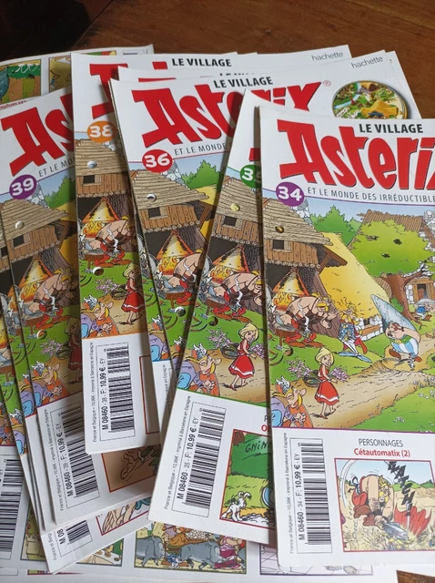 ASTERIX LE VILLAGE n° 4 ORDRALPHABETIX + L' ETAL + fascicule ATLAS 2004