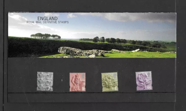GB Stamps Presentation Pack 54 England Regional Definitive Stamps 1995 MNH