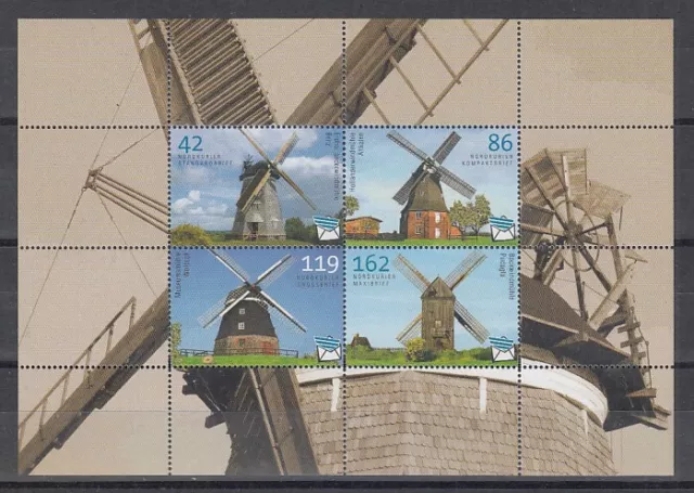 Nordkurier  Windmühlen    Block  **