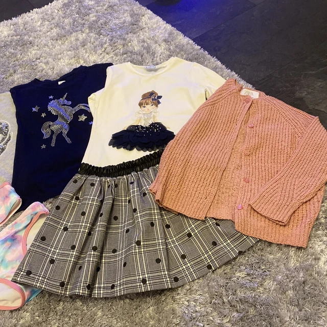 Pacchetto di abiti per ragazze età 5-6 Zara Mayoral Gap Next 2