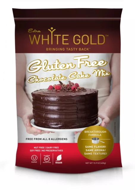 Extra White Gold Cake Mix Chocolate 15.9 Oz