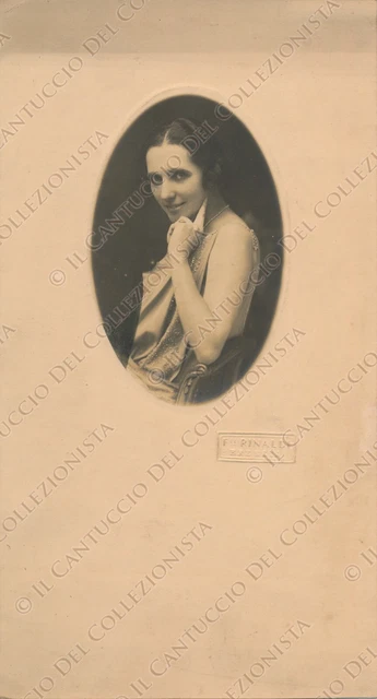 1900c Ritratto donna liberty Fotografia Rinaldi Brescia