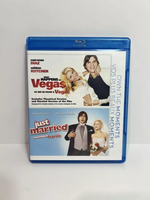 What Happens in Vegas/Just Married (Blu-ray Disc, 2012, Canadian)