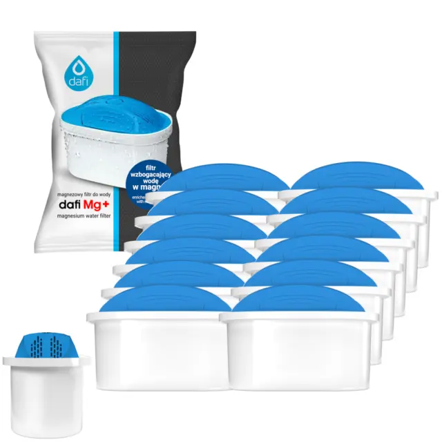 12x filtros purificadores de agua Dafi Unimax Mg+