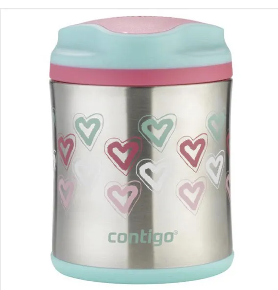 Contigo Hearts Thermo Food Snack Flask 300ml