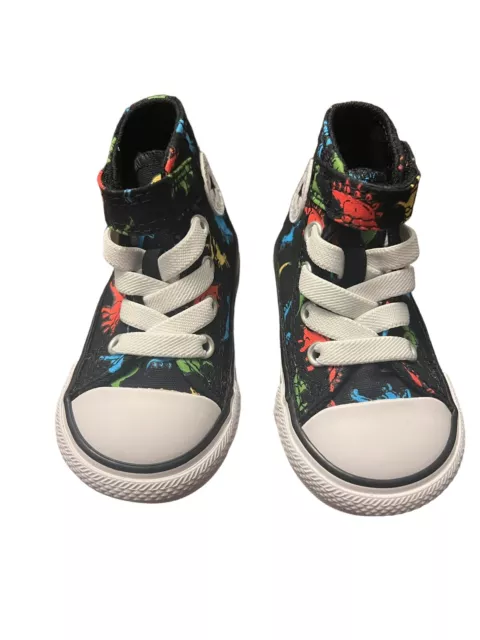 Converse Sneakers Infant 3T Chuck Taylor All Star Toddler Dinosaur High Top Logo 3