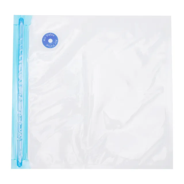 22x21cm 6Pcs Vacuum Zipper Bags Food Sealer Storage Reusable Bags With Double La