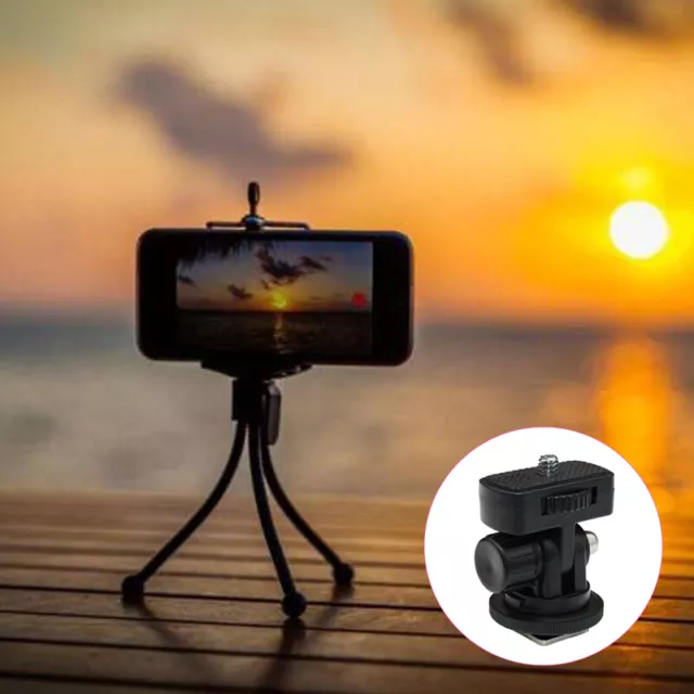 1/4 inch Screw Thread Cold Shoe Tripod Mount Adapter Camera Mount AdapteSA