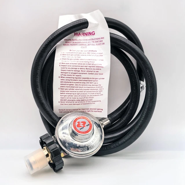 GrillPro 80012 Hose And Regulator Assembly, 24 In L Hose, For: Weber - Foto 10