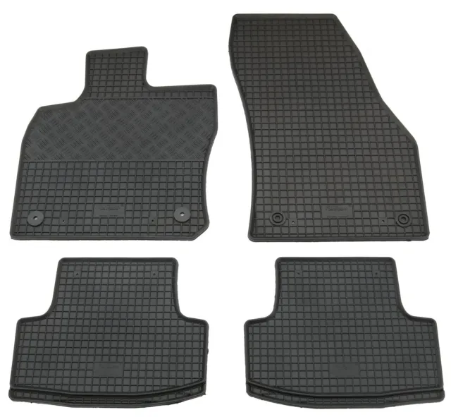 Gummifußmatten für Seat Ateca Skoda Karoq Audi Q2 VW T-Roc Gummimatten Matten