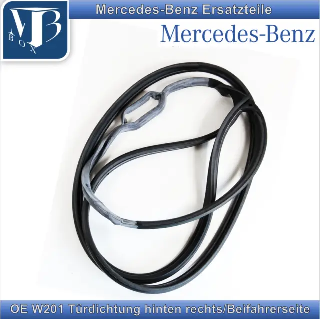 Mercedes W201 190 190E 190D Türdichtung hinten rechts orig. Herstellerqualität