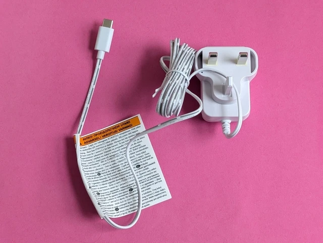 Cavo Di Ricarica USB Con Alimentatore Per Baby Monitor VTech VM3254, Nero - Foto 2