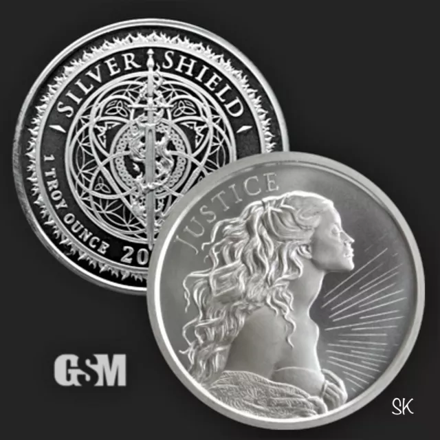 Justice 1 oz Silver Round