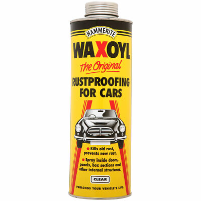 clear rust proofing spray