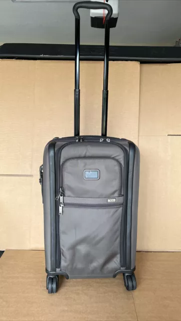 TUMI Alpha 3 Dual Access International 4 Wheeled Carry On Bag 2203560 Coffee