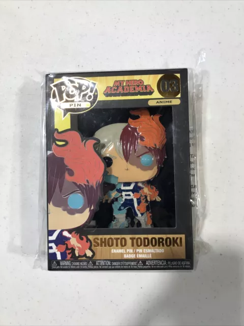 Funko Pop! Pin My Hero Academia Shoto Todoroki 4" Pin #3