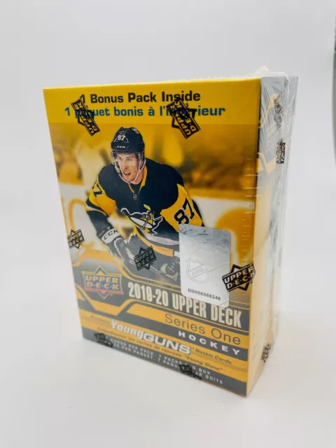 2019-20 Upper Deck Series 1 Hockey New & Sealed Blaster Box - Hughes YG