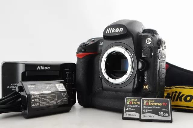 [Near Mint] Nikon D3x 24.5MP Digital SLR Camera Count 23938 From JAPAN G163