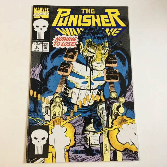 The Punisher War Zone #5 Marvel Comics VF/NM 1992 Romita Jr