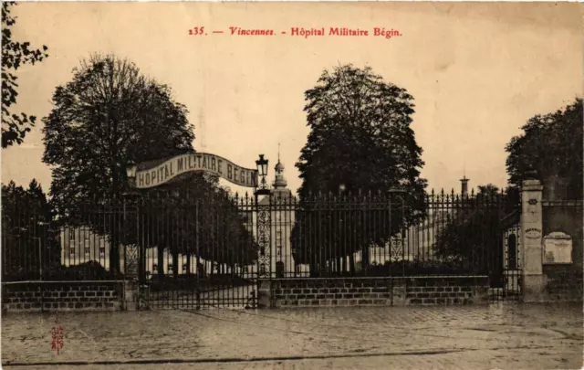 CPA AK VINCENNES Military Hospital Bégin (672254)