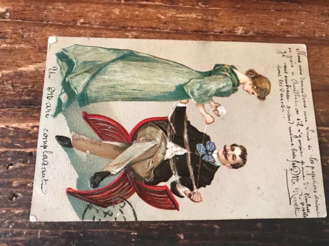 antique fancy postcard N 8