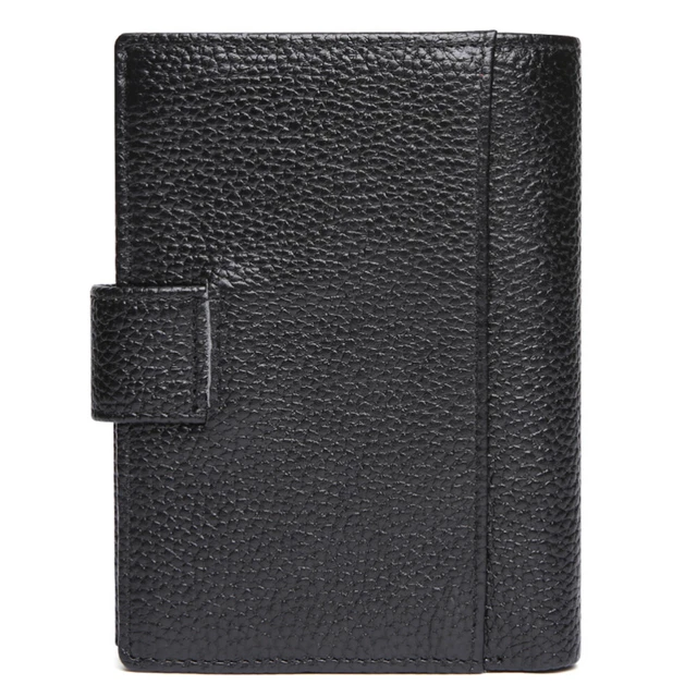 Borsa di credito portafogli da uomo in pelle originale tasca