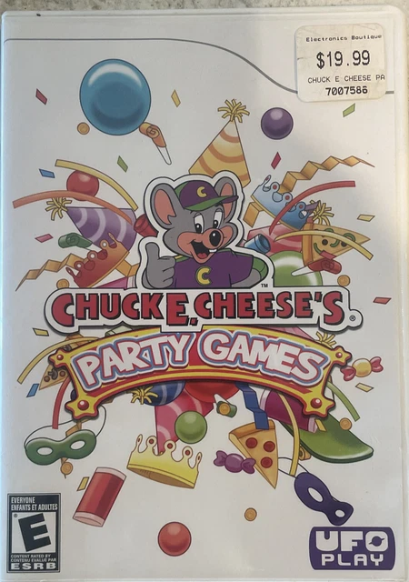 CHUCK E CHEESE S Party Games Nintendo Wii W Manual Free Shipping 8 