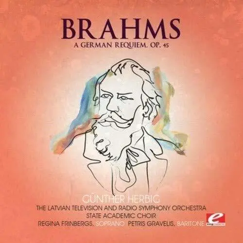 Johannes Brahms A GERMAN REQUIEM, OP. 45 (CD)