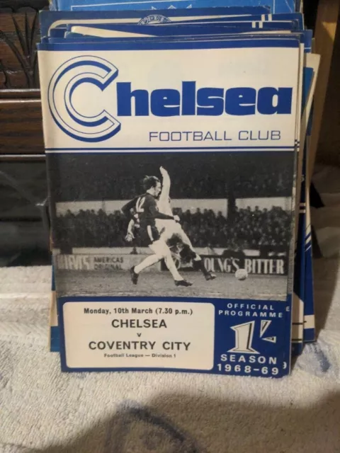 Chelsea v Coventry City - March 1969